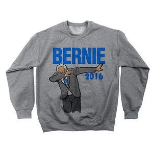 Collectible Dabbing Bernie Sanders 2016 Mens Big & Tall Sweatshirt Sz 5XL
